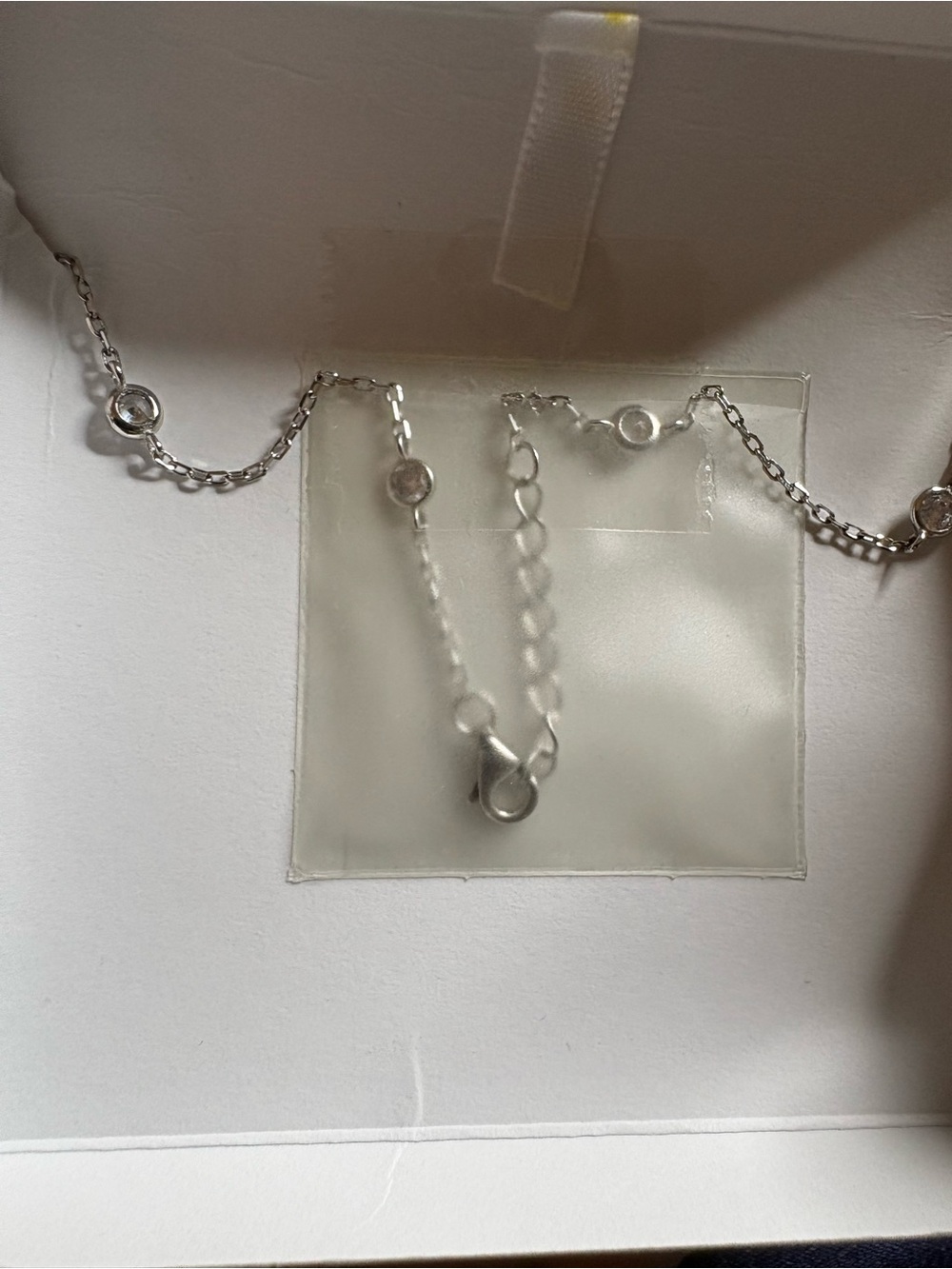 Tabitha Webb Starfish Sterling Silver Anklet w/ CZ Accents NIB - Picture 5 of 8